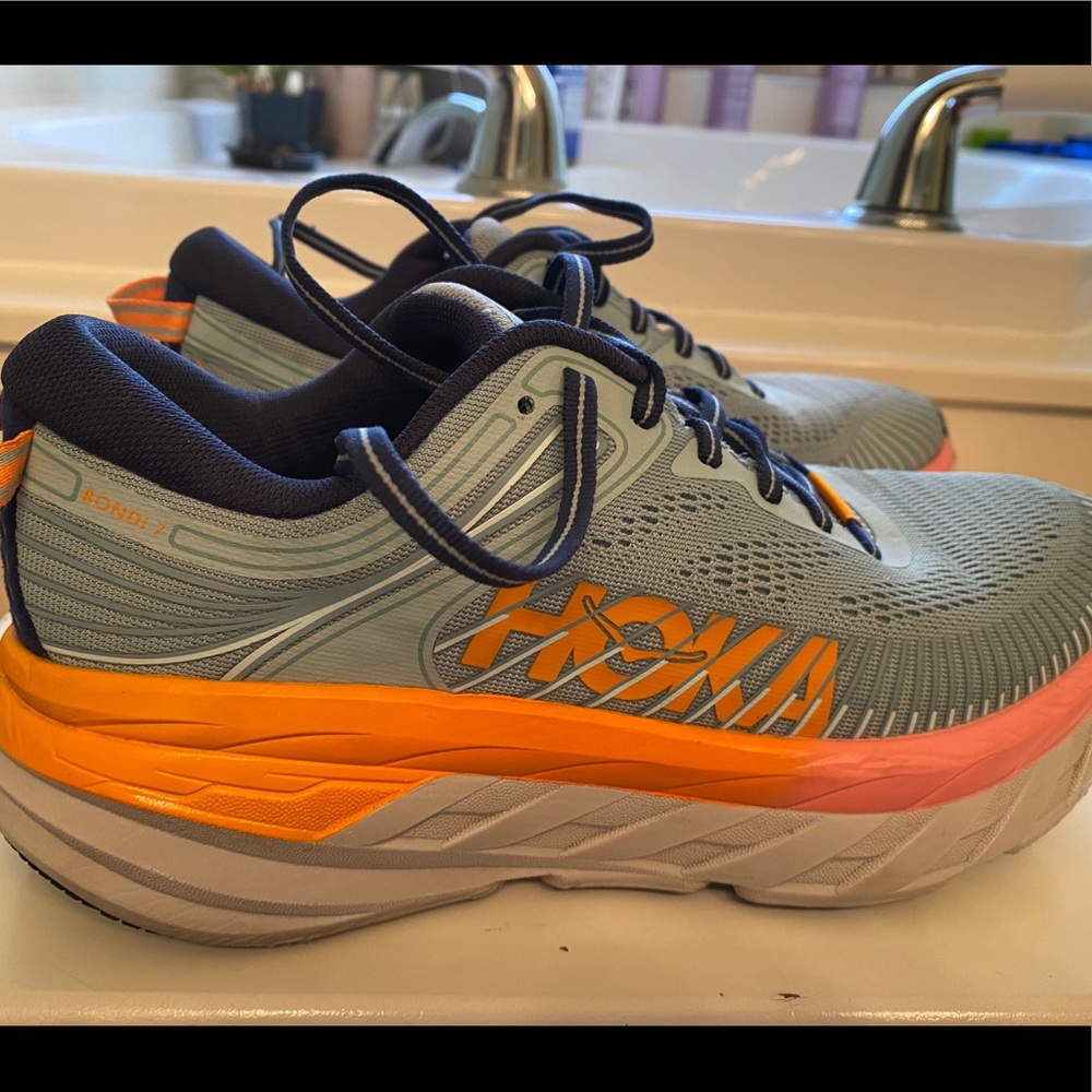 Hoka running shoes size 8